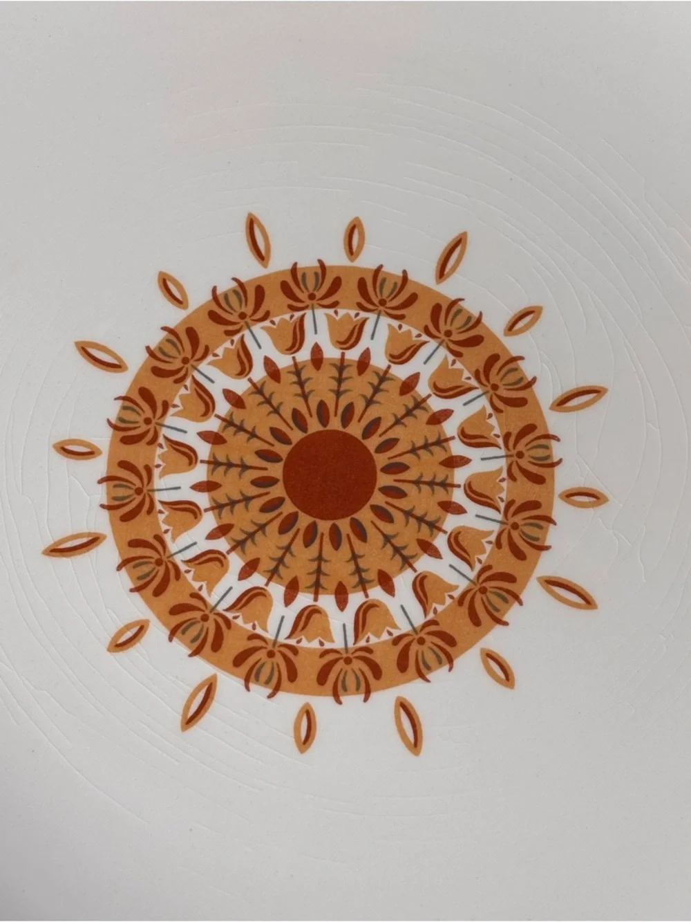 Vintage Steubenville Pottery Co.  Rondelay Oval Platter MCM